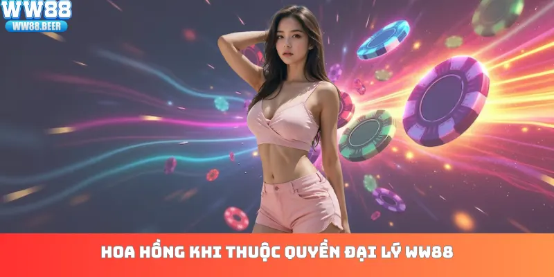 Hoa hồng khi thuộc quyền đại lý WW88