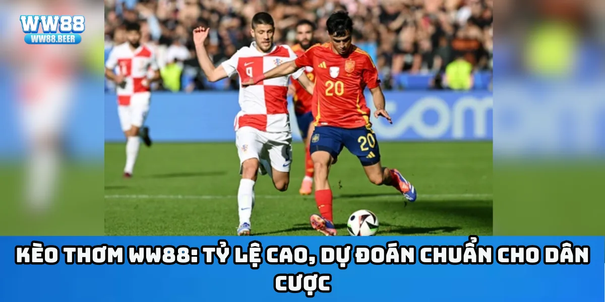 Kèo thơm WW88: Tỷ lệ cao, dự đoán chuẩn cho dân cược