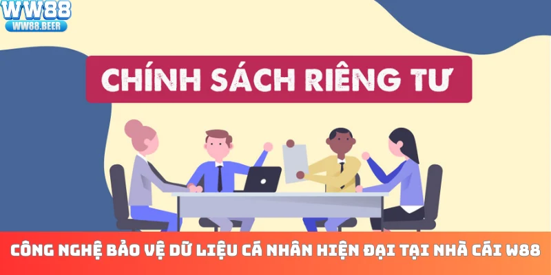 Công nghệ bảo vệ dữ liệu cá nhân hiện đại tại nhà cái W88